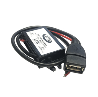 Адаптер DC 12V - DC 5V 3A USB