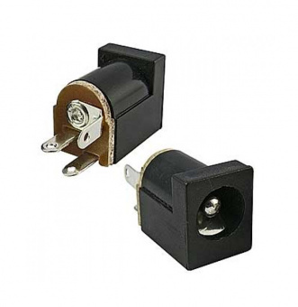 Гнездо на корпус 5.5*2.5мм DC-012 (М6)