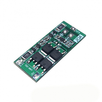 Плата защиты батареи BMS PCM для li-ion 2S 20A (HW-391) с балансировкой (СК39)