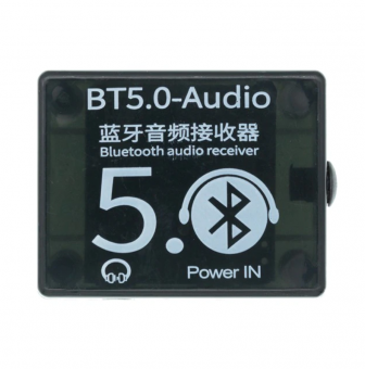 Модуль Bluetooth аудио приемника XY-BT-MINI Bluetooth 5.0 в корпусе (СК78)