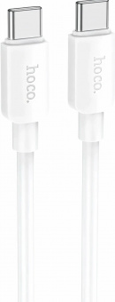 Кабель (А/Type-C/Type-C) 1м HOCO X96 5,0А, P100W, цвет Белый