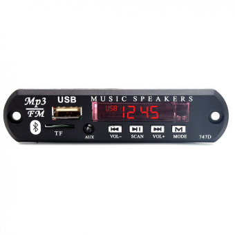 MP3/BT панель с ДУ OT-SPM11 на чипе CW6611E 5VDC