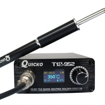 Паяльная станция QUECOO T12-952, 1 жало