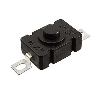 Кнопка для фонариков MJ-PBS02A on-off 1.5A 250VAC (m5)