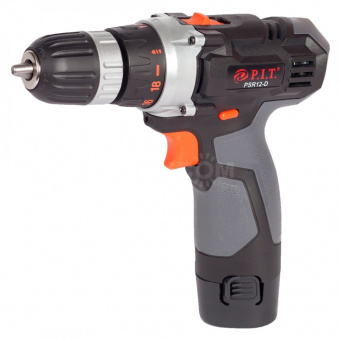 Шуруповерт PSR 12-D (12V, 2 ск, 2 акк, Li-on, 20Нм, кейс) P.I.T.