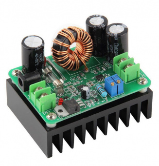 Повышающий DC-DC модуль (вход 10-60V выход 12-80V с регулятором тока до 10А, 600Вт)