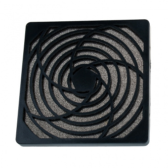 Решетка для вентил. FGF-120 (120x120) K-PF12J-4PA (пластик с фильтром) (СК86)