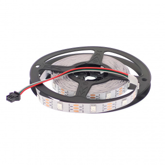 Адресная светодиодная RGB лента OG-LDL45 WS2812 (5В, 6Вт, 30 led, ip20, 1м)