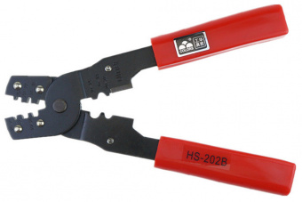Кримпер для обжима клемм HS-202B (неизол) (ШК14)