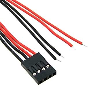 Межплатный кабель BLS-4 AWG26 0.3м (СК10)