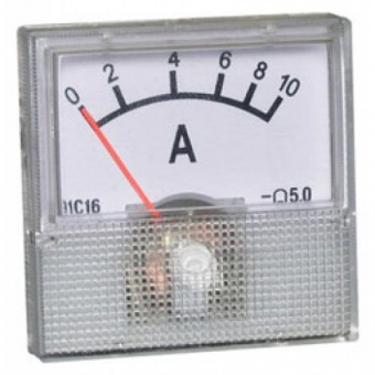 Амперметр 40х40 10А (ШК6)