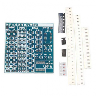 Набор для практики SMD-пайки №1 (ШК1)