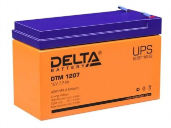 Аккумулятор 12V 7Ah DTM 1207 Delta 151x65x100