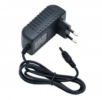 Блок питания БПИ 12VDC 1.5A OT-APB49 разъем 3.5*1.35мм в розетку