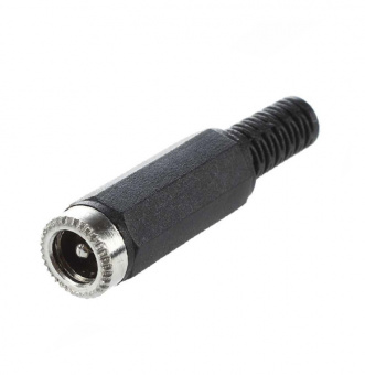 Гнездо на кабель 5.5x2.5mm