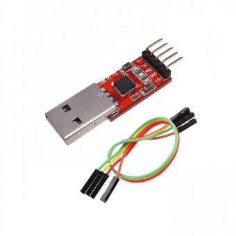 Модуль преобразователя интерфейсов USB to TTL UART CP2102 (СК58) 