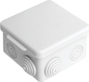 Коробка распред. 85х85х50мм ОУ с крышкой 030-031Б Uplast (СКП36)
