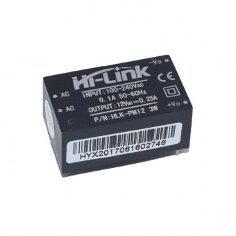 Блок питания HLK-PM12 AC220V - DC12V 3W (Ы0)