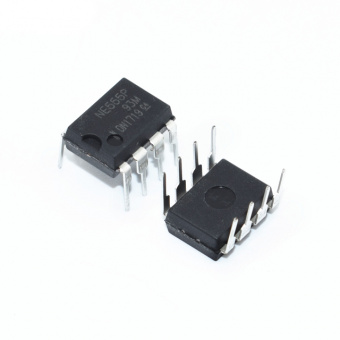 NE555N (=NE555P, =LM555) Прецизионный таймер DIP8 (О4)