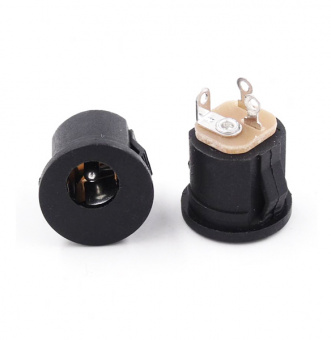 Гнездо на корпус 5.5*2.1мм DC-022K (М6)