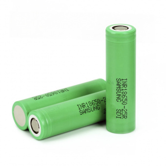 Аккумулятор литий-ионный 18650 Samsung 25R (20A, 2500мAч) (СК34)