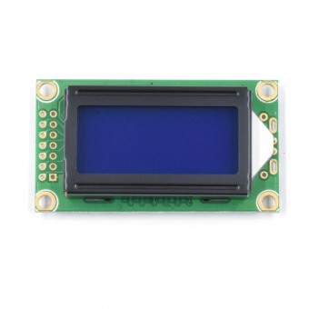 Дисплей LCD 0802 синий (СК14)
