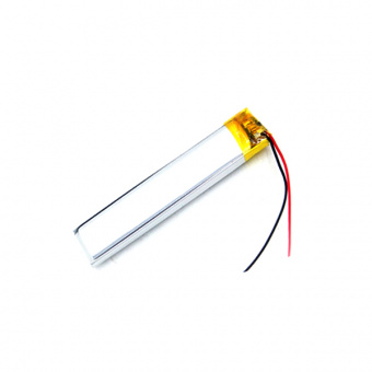 Аккумулятор литий-полимерный 8.0*14*60 801460 (3.7В, 720mah) (СК53)