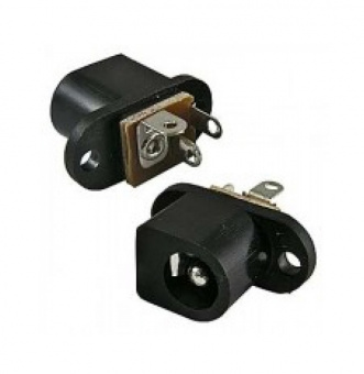Гнездо на корпус 5.5*2.5мм DC-017 (М6)