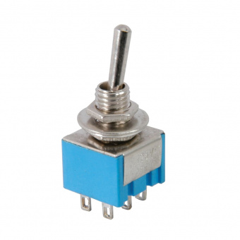 Микротумблер MTS-202 on-on (3A 250VAC) (6 контактов) (Л11)