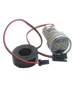 Амперметр цифровой DMS-211 22мм 0-100А (АС) белый (СК72)
