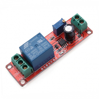 Таймер задержки 0-10сек с реле 12V (СК56) (КР1-А17)