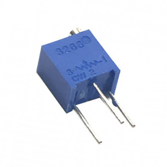 3266w 500R резистор подстроечный (Л1)