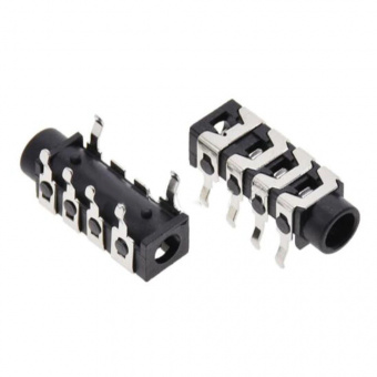 Гнездо на плату 3.5мм 8конт smd PJ303E (М3)