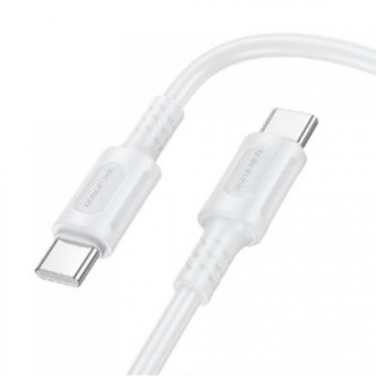 Кабель TYPE-A - TYPE-C 1м Borofone BX111 60 Вт Белый