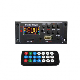 MP3/BT панель с ДУ OT-SPM05 на чипе CW6611E 5VDC