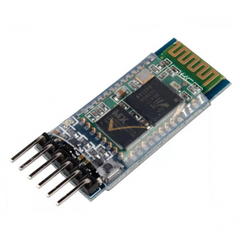 Bluetooth модуль HC-05 на плате 6конт (СК38) (КР1-Б18)