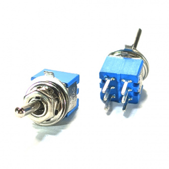 Микротумблер SMTS-202-A2 on-on (3A 250VAC) (6 контактов) (Л11)