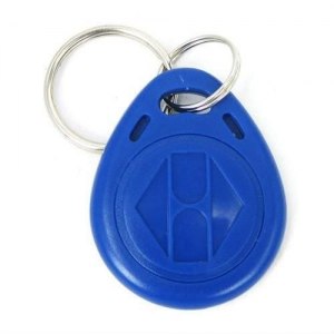 Брелок RFID, формат Temic, T5577Compatible, перезаписываемый, цвет синий (СК55)