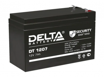 Аккумулятор 12В 7А/ч DT1207 Delta 151х65х102