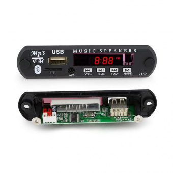 MP3/BT панель с ДУ OT-SPM01 на чипе AB5303B 12VDC