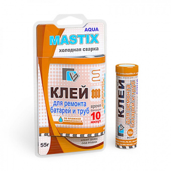 КЛЕЙ Mastix быстрая сталь. холодная сварка 55г (СКЛ75)