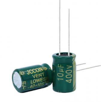 Конденсатор электролитический 10UF 400V 105*C 10x17 JCCON (c13)