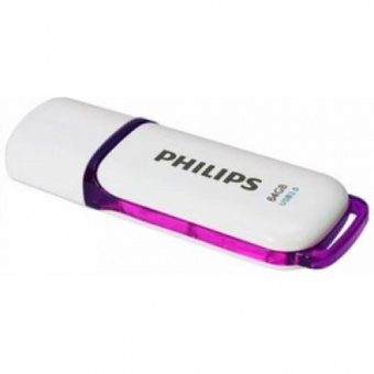 Флешка 16Gb Philips белый (ШК9)