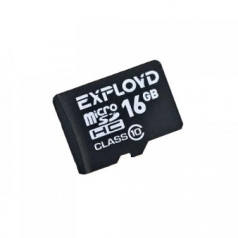 Карта памяти micro SDHC,16Gb Exployd Class10 без ад.UHS-I 45Mb/s (не подходит для регистратора)