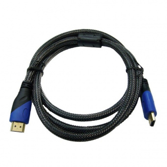 Кабель HDMI x HDMI 1.5m оплетка, 2 фильтра SH-121