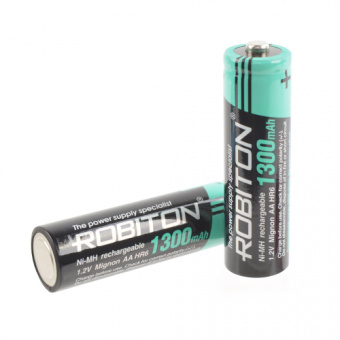 Аккумулятор Ni-MH AA R6 1300mAh 1300MHAA Robiton (СК42)