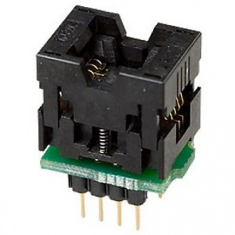 Адаптер DIP8-SOIC8 ZIF 150 mil (СК58)