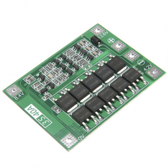 Плата защиты батареи BMS PCM для li-ion 3S 40A с балансировкой (СК39)