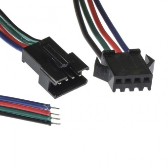 Межплатный кабель SM connector F/M 4P*150мм (пара) (СК77)