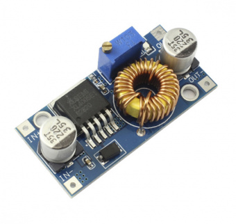 Понижающий DC-DC XL4005 (аналог LM2596) (5A, 4-38V to 1,25-36V) (СК48) (КР1-А16)
